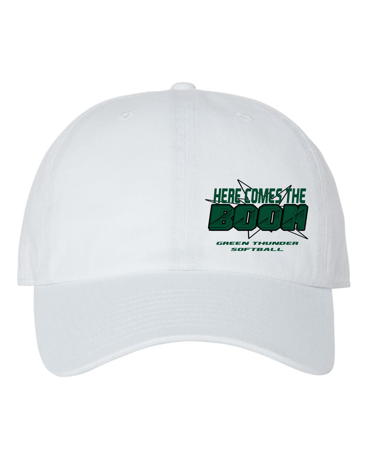 Green Thunder Design 3 Trucker Hat