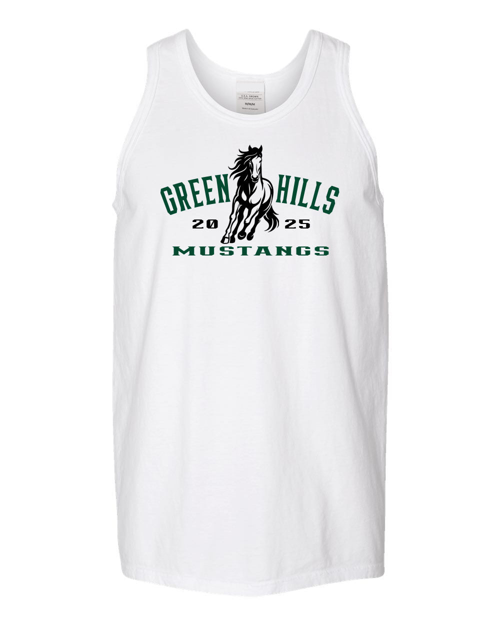 Green Hills Muscle Tank Top design 20