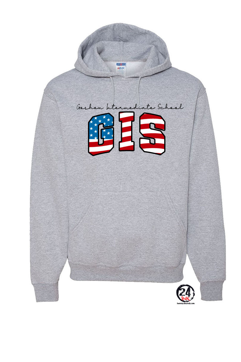 Goshen School Hooded Sweatshirt Design 8