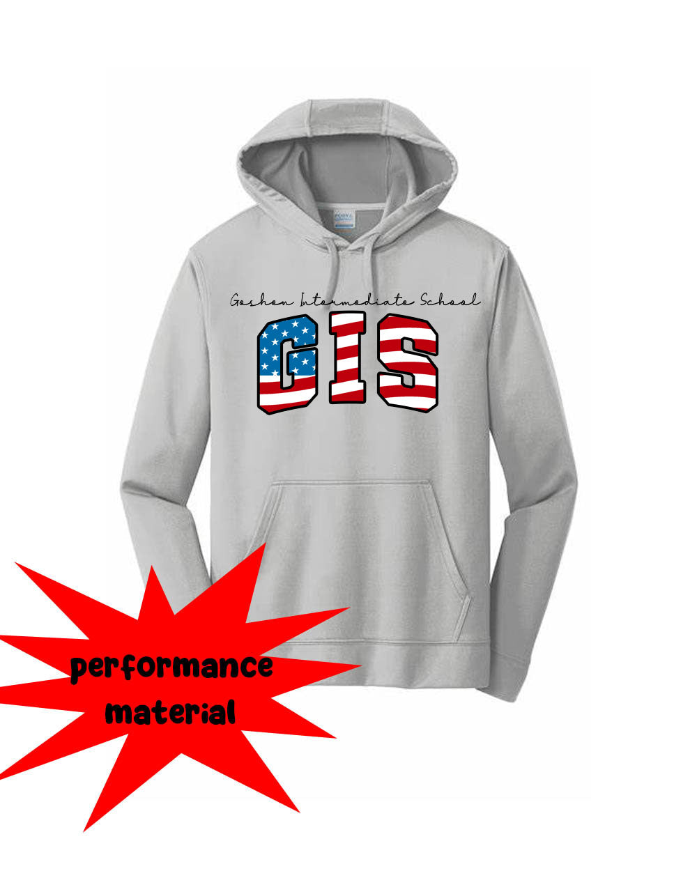 Goshen School Performance Hooded Sweatshirt Design 8