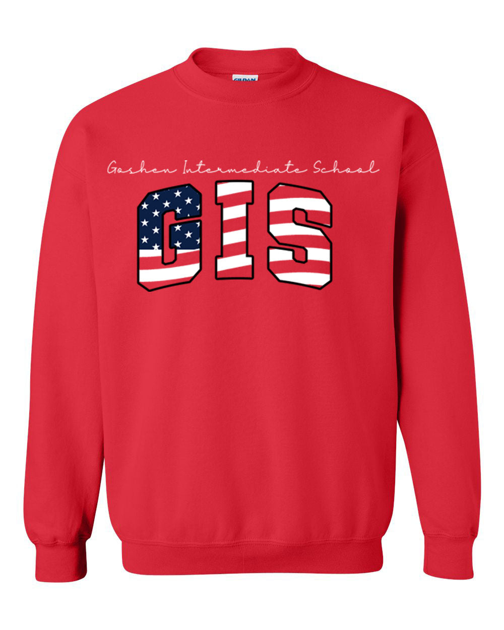 Goshen School non hooded sweatshirt Design 8