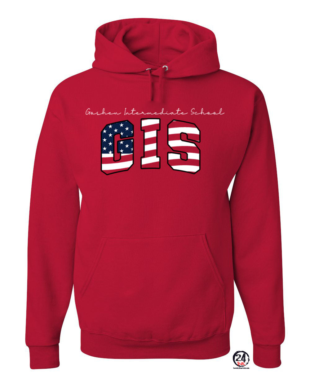 Goshen School Hooded Sweatshirt Design 8