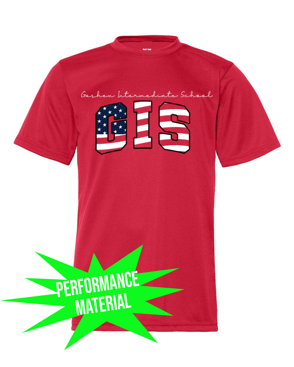 Goshen School Performance Material T-Shirt Design 8