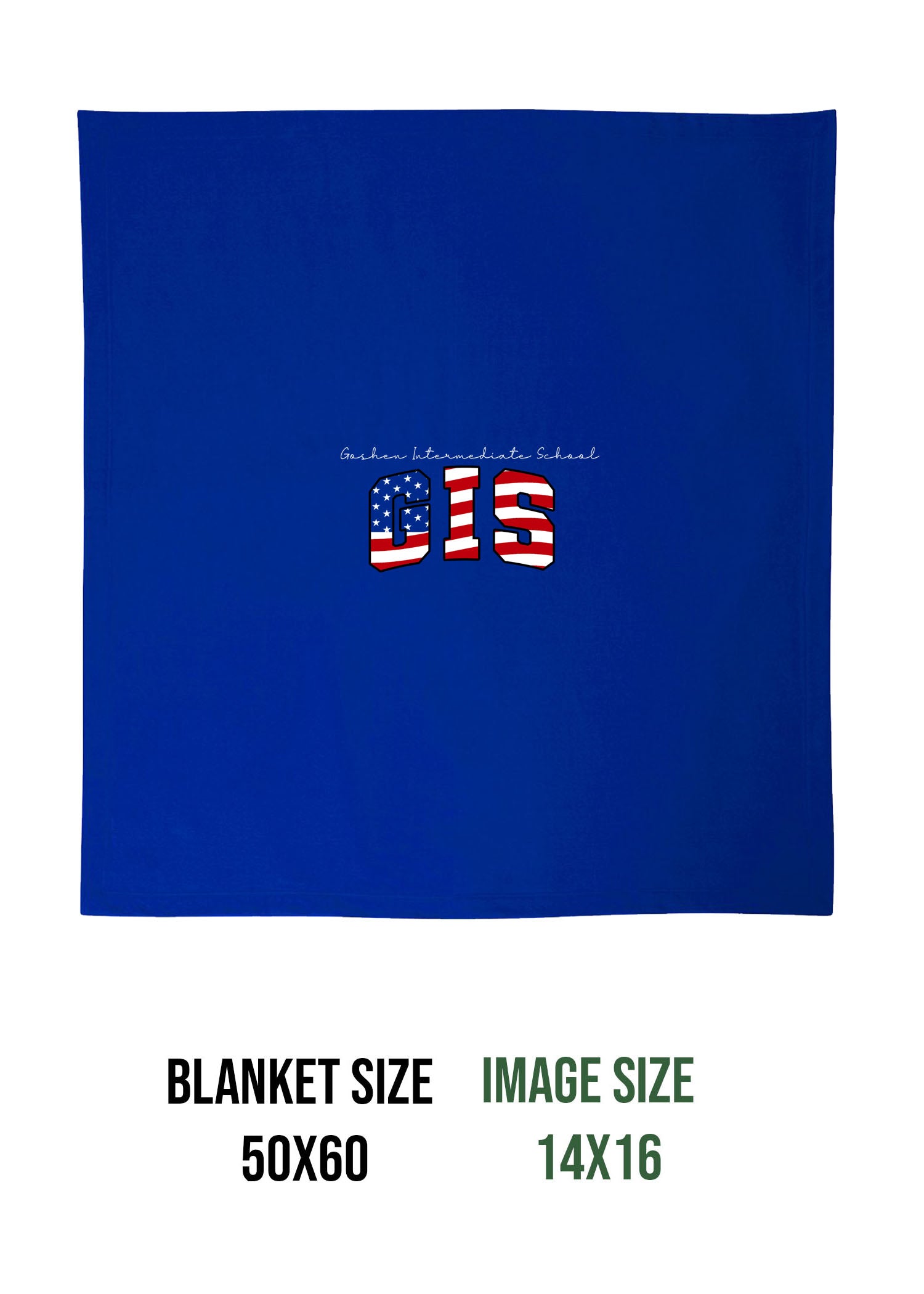 Goshen School Blanket Design 8