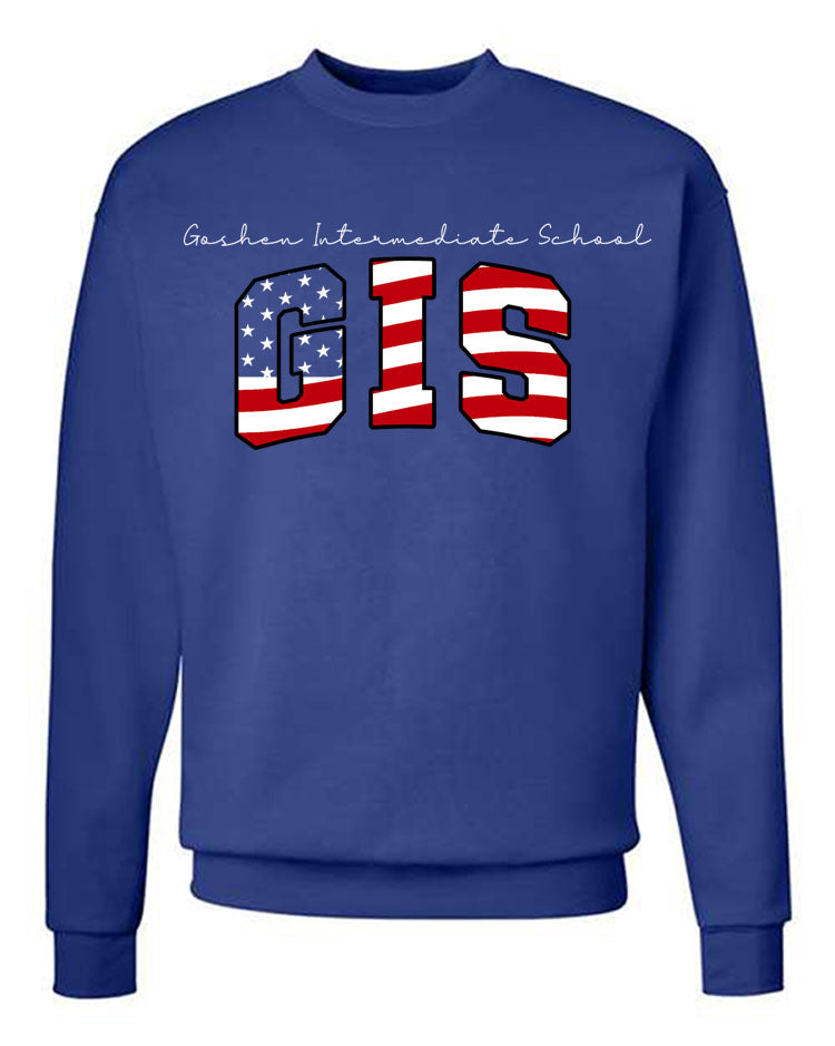 Goshen School non hooded sweatshirt Design 8