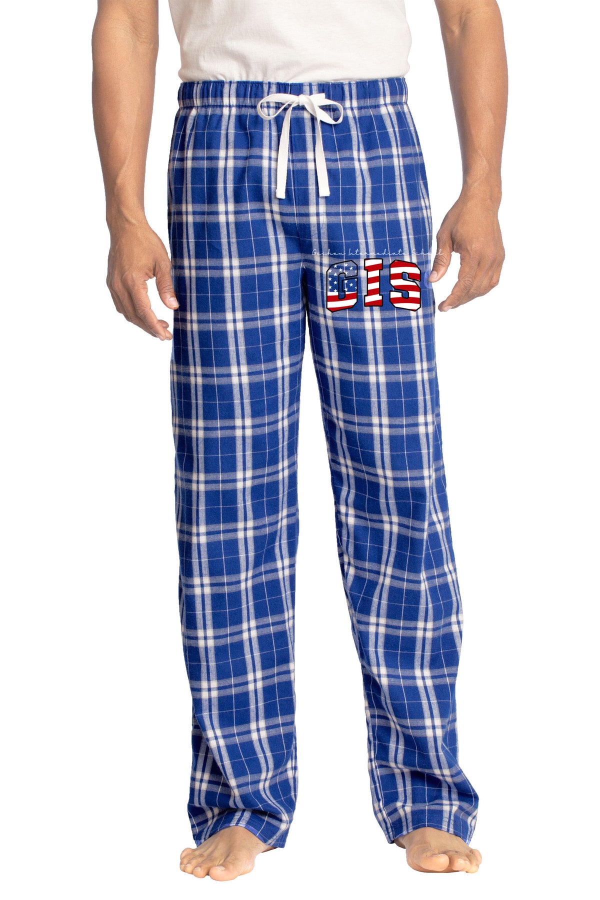 Goshen School Flannel PJ Sweatpants Design 8