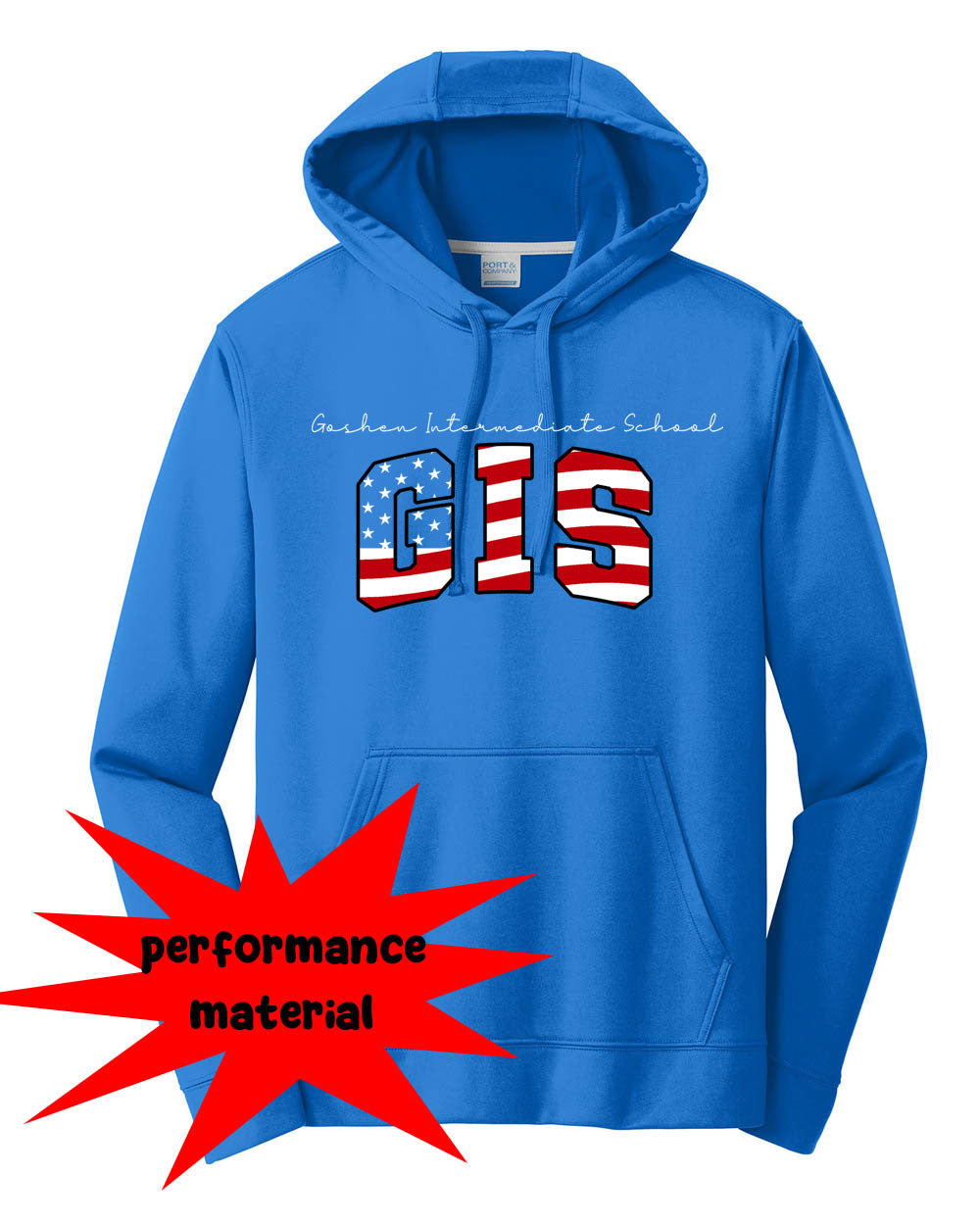 Goshen School Performance Hooded Sweatshirt Design 8