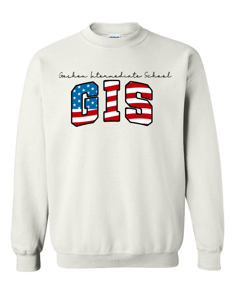 Goshen School non hooded sweatshirt Design 8