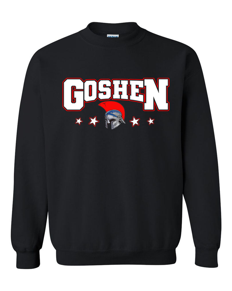 Goshen School non hooded sweatshirt Design 9