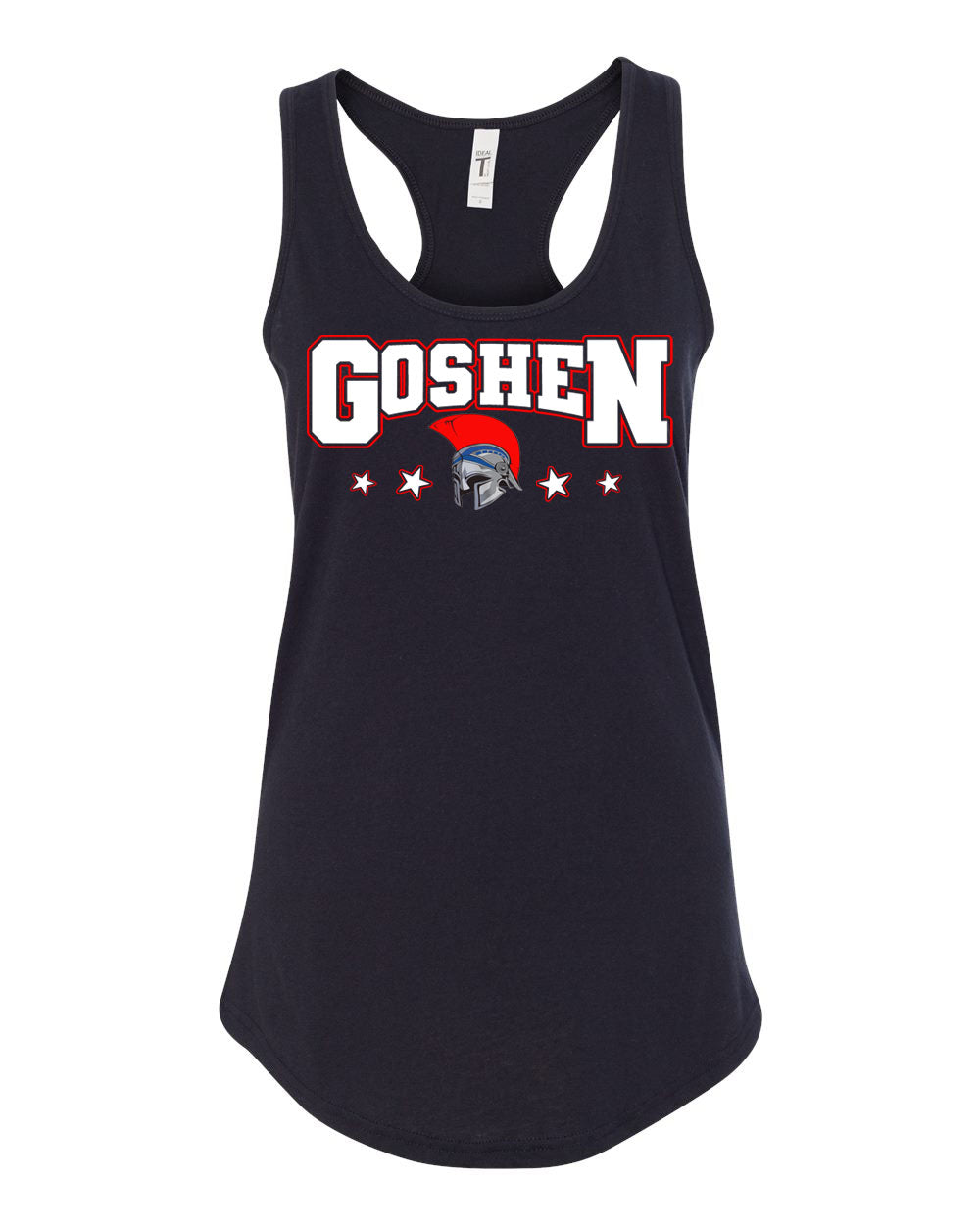 Goshen School Performance Racerback Tank Top Design 9