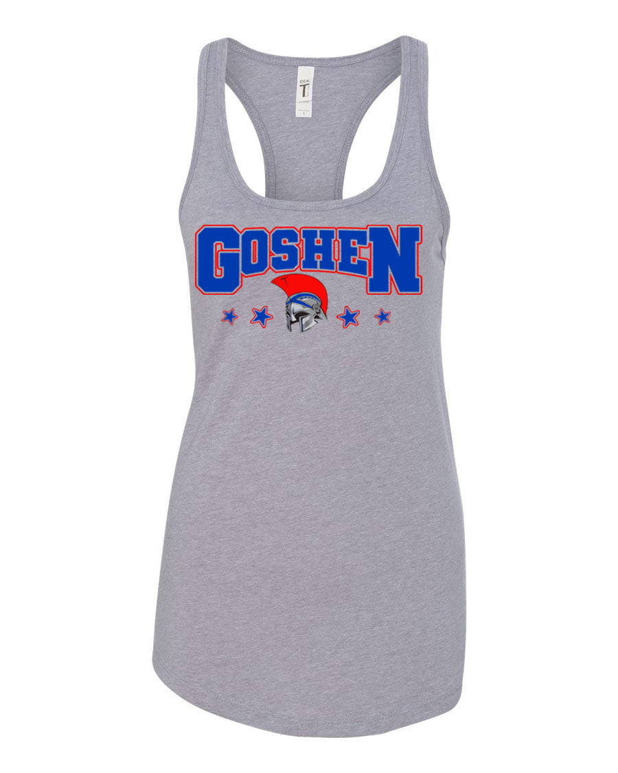Goshen School Performance Racerback Tank Top Design 9