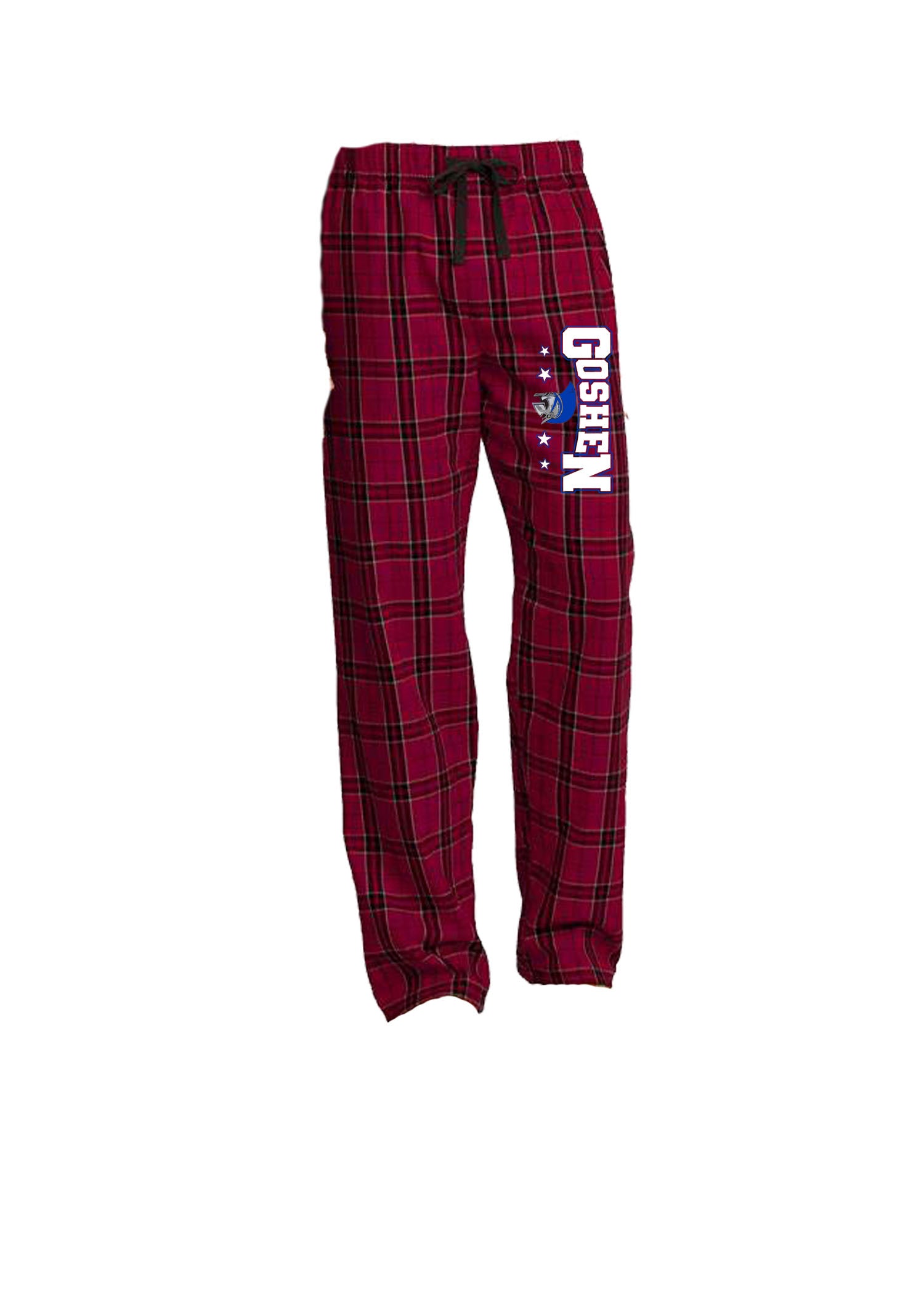 Goshen School Flannel PJ Sweatpants Design 9