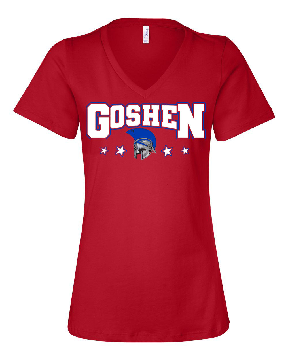 Goshen School V-neck T-Shirt Design 9
