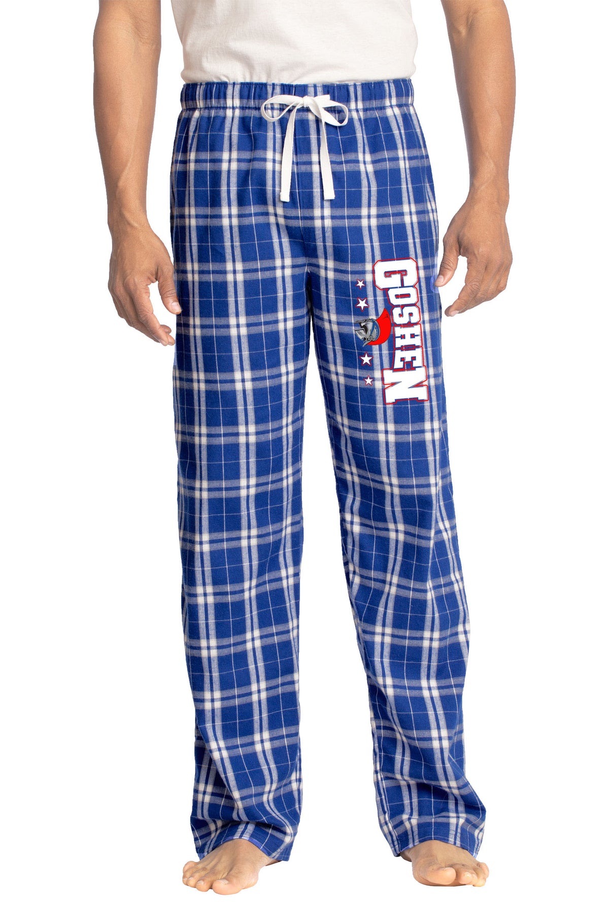 Goshen School Flannel PJ Sweatpants Design 9