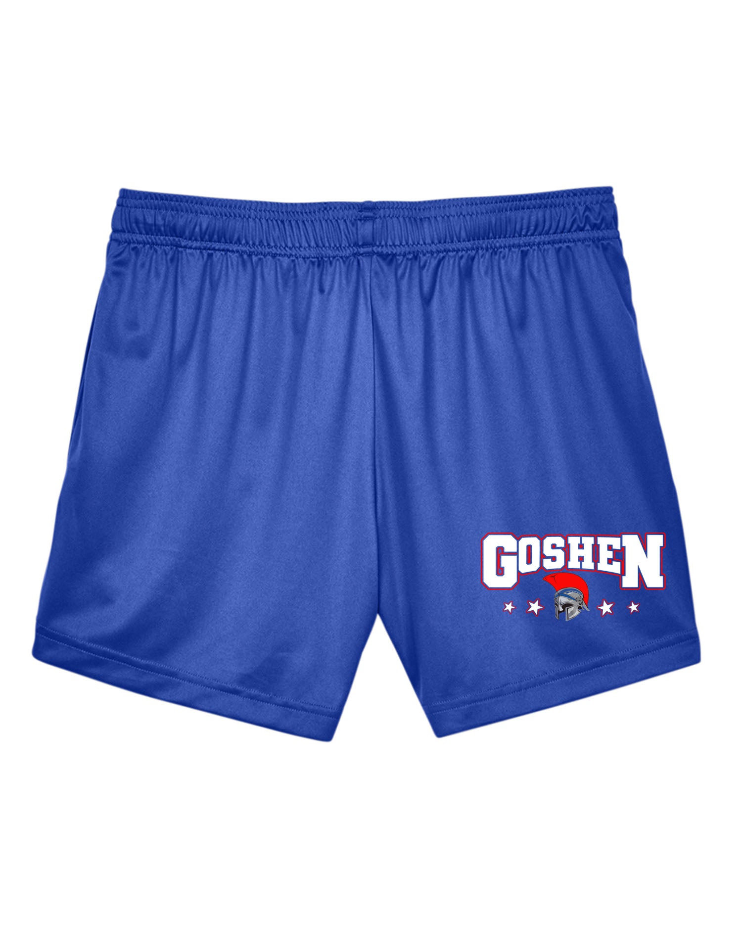 Goshen School Ladies Performance Shorts Design 9