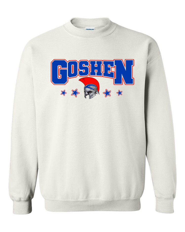 Goshen School non hooded sweatshirt Design 9
