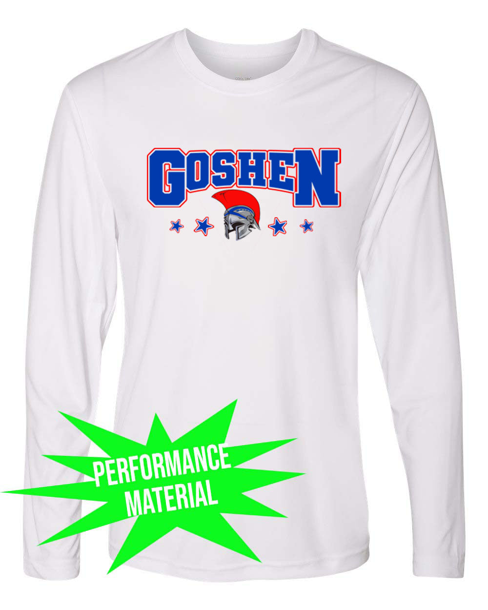 Goshen School Performance Material Long Sleeve Shirt Design 9
