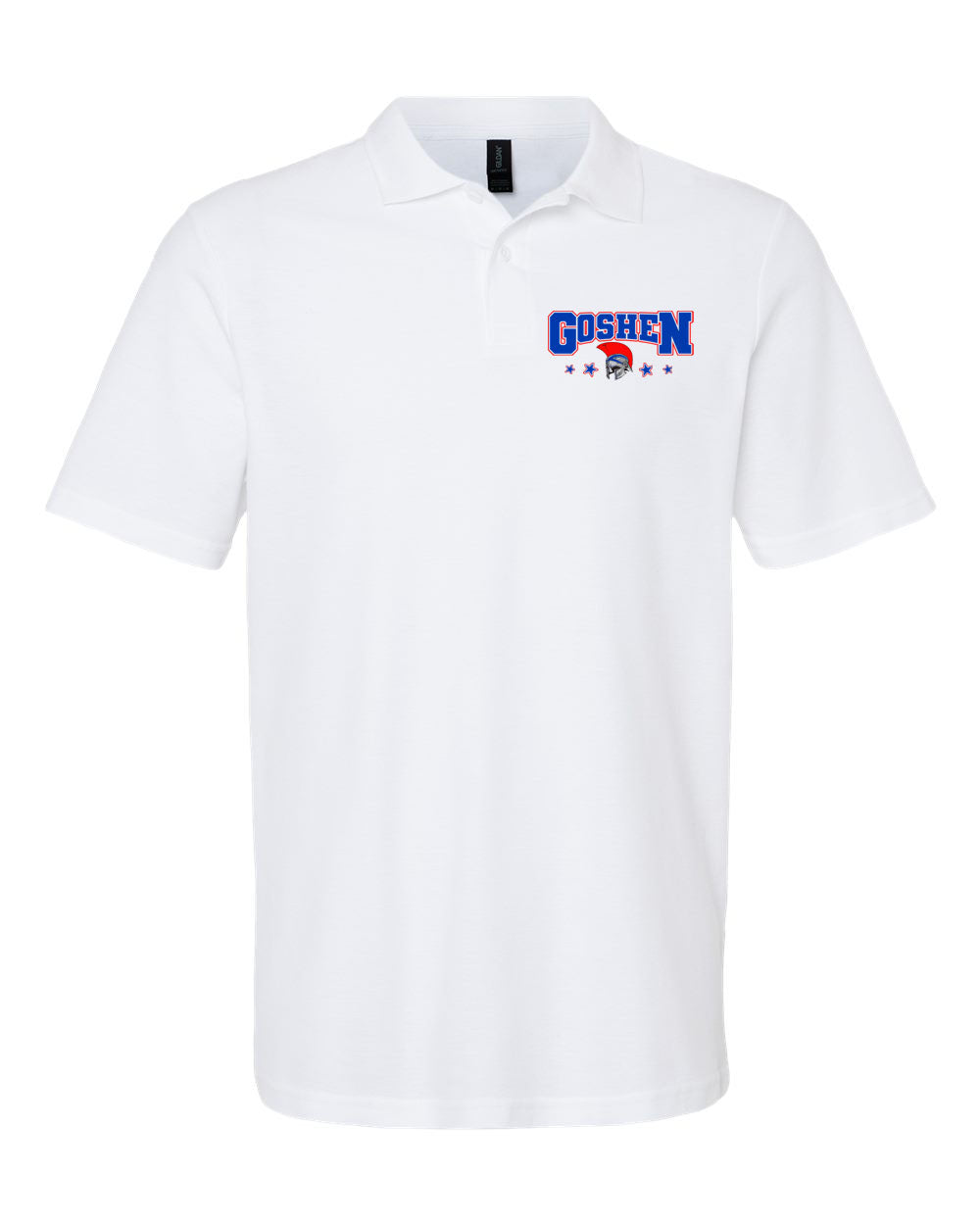 Goshen School Polo T-Shirt Design 9