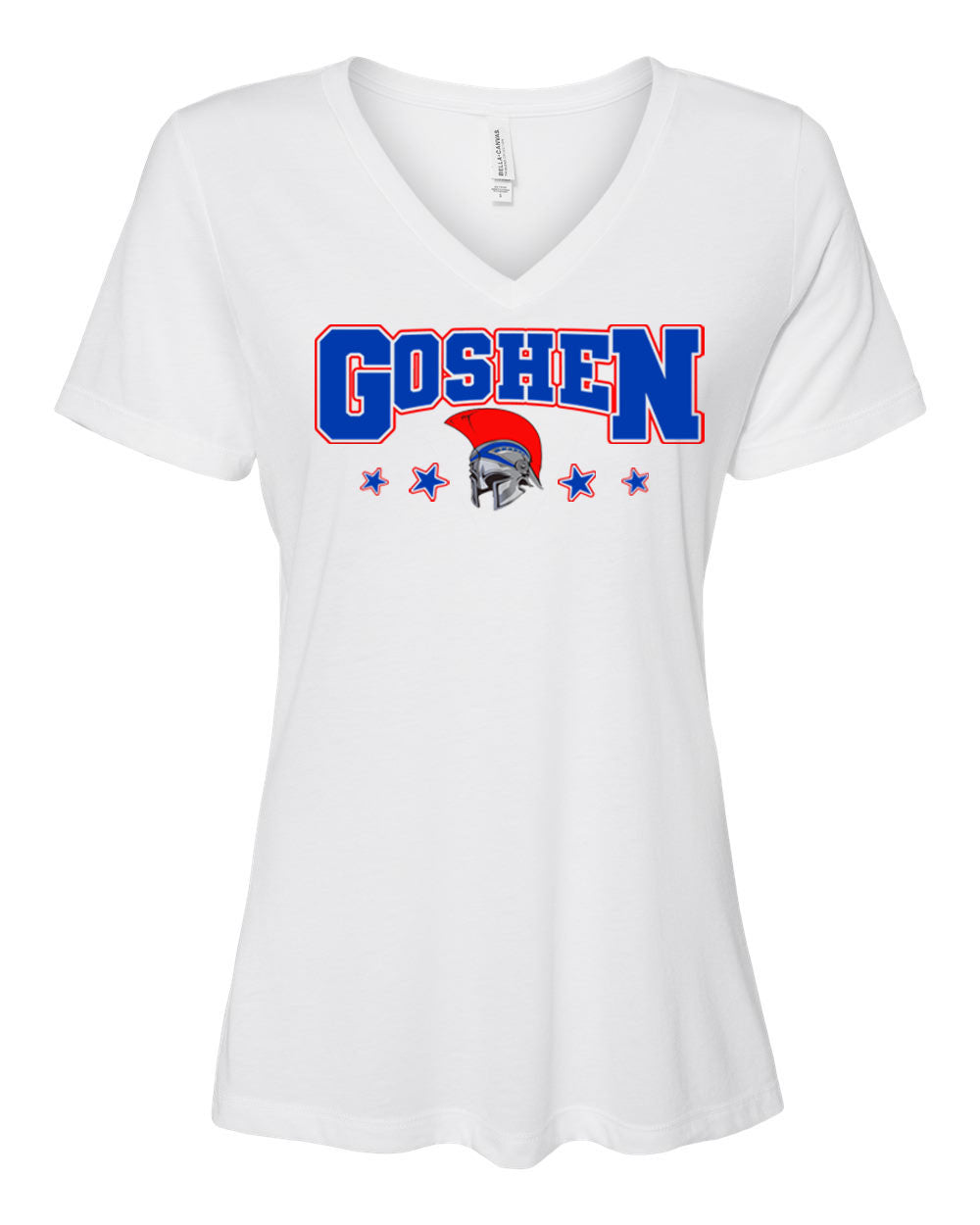 Goshen School V-neck T-Shirt Design 9