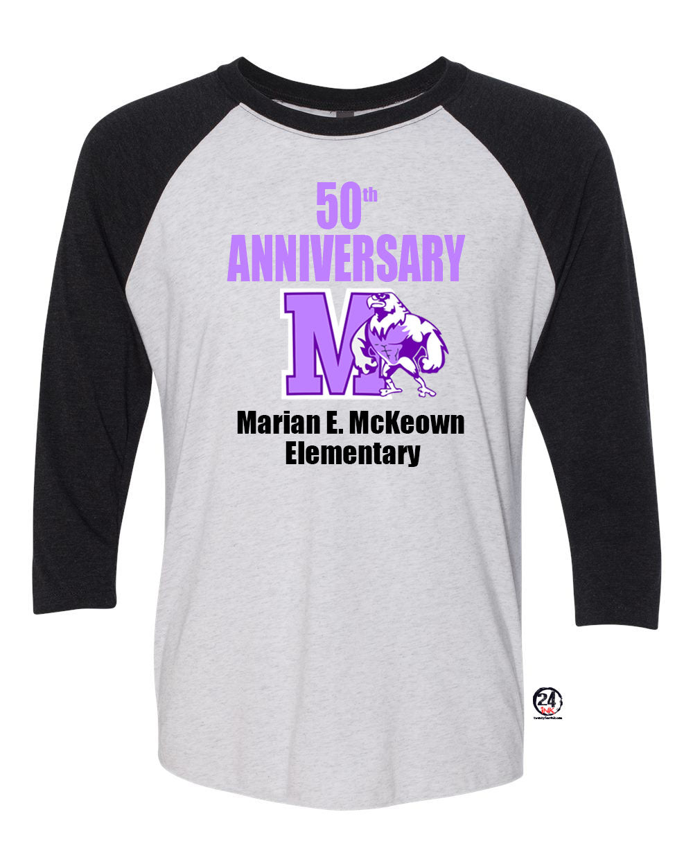 McKeown Design 14 Raglan shirt