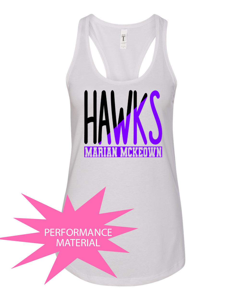 McKeown Design 15 Performance Racerback Tank Top