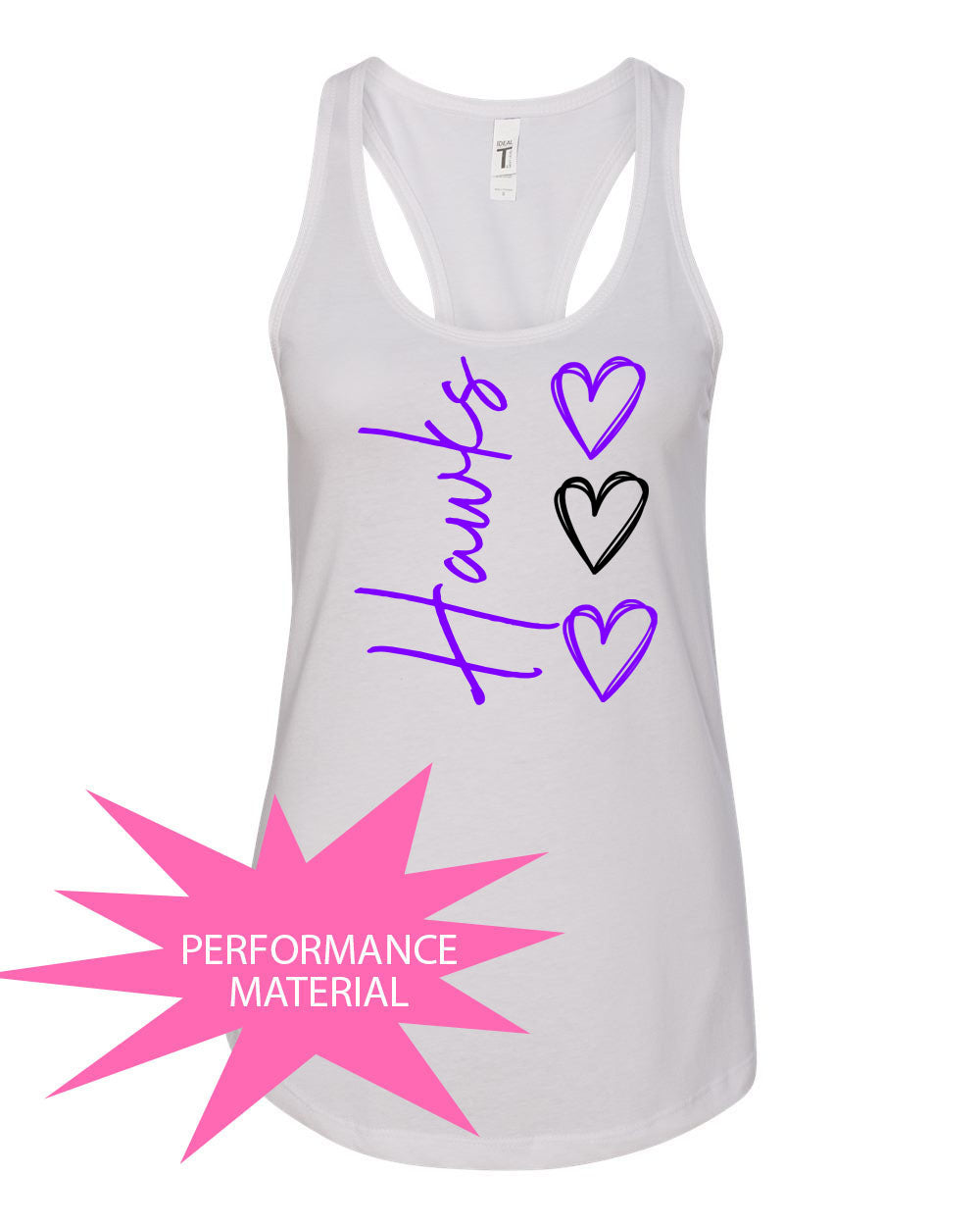 McKeown Design 16 Performance Racerback Tank Top