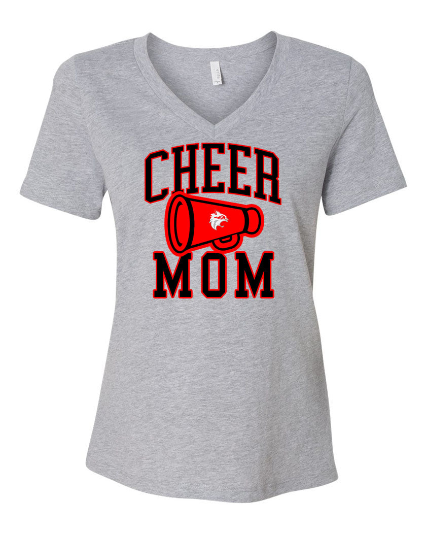 High Point Cheer Design 7 V-neck T-Shirt
