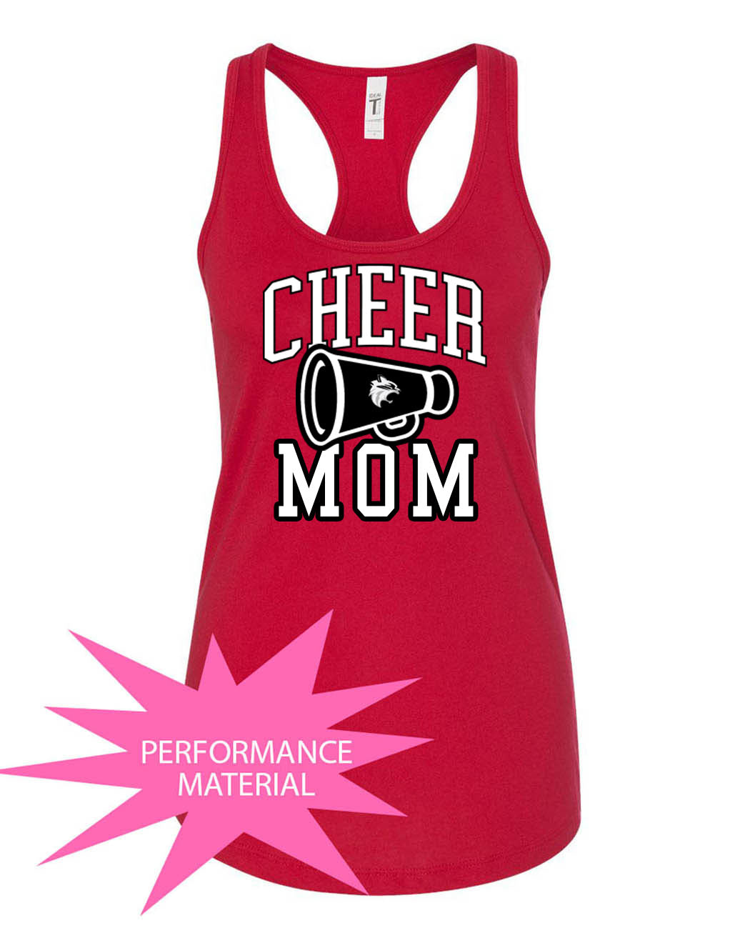 High Point Cheer Design 7 Performance Racerback Tank Top