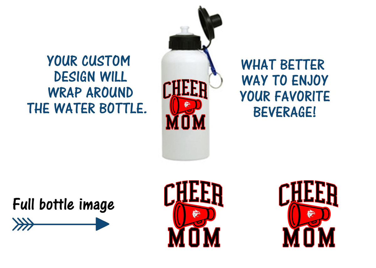 High Point Cheer Design 7 Water Bottle