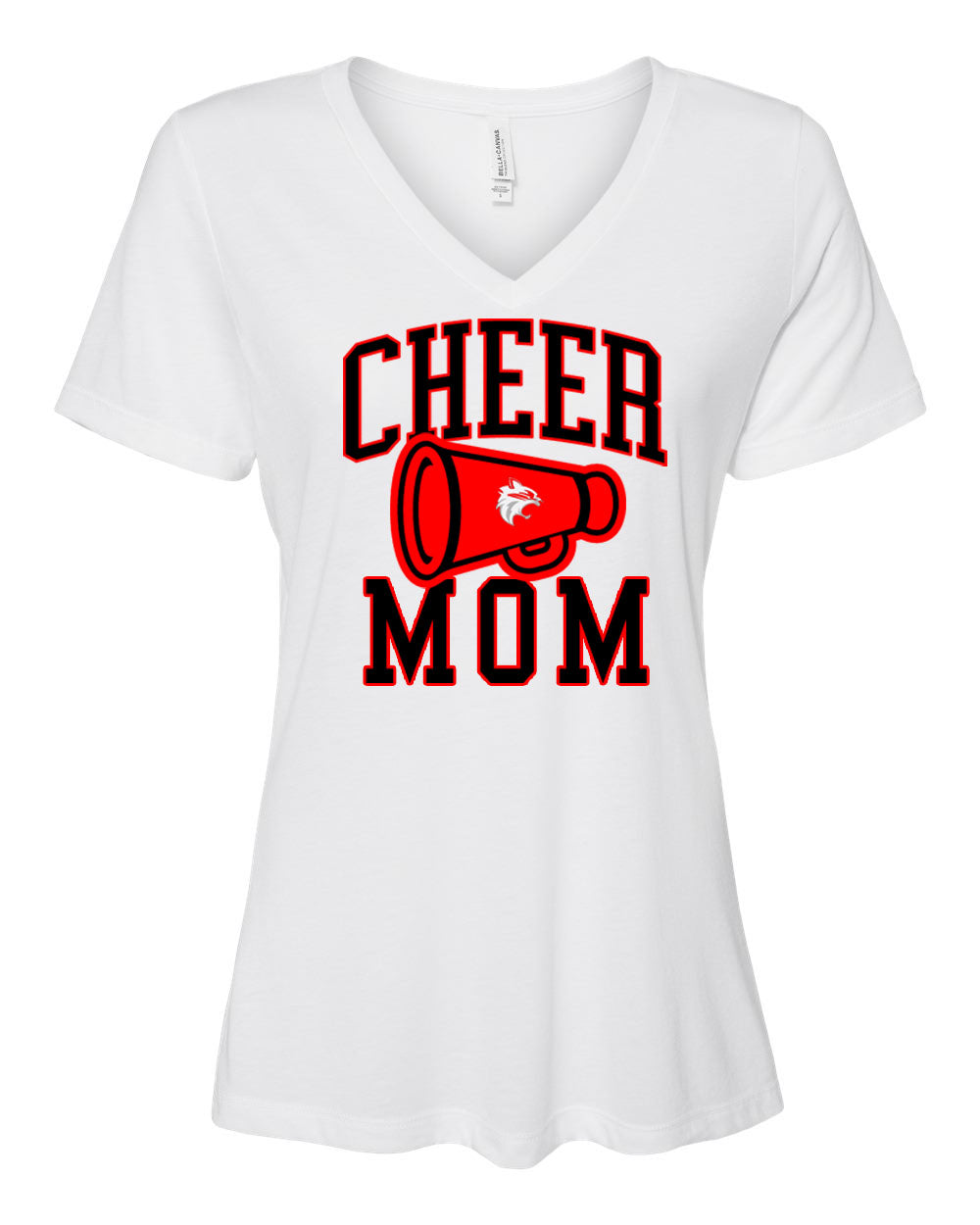 High Point Cheer Design 7 V-neck T-Shirt
