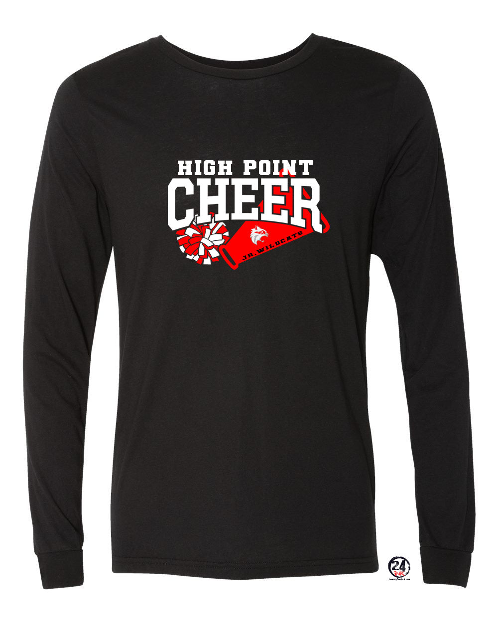 High Point Cheer Design 1 Long Sleeve Shirt