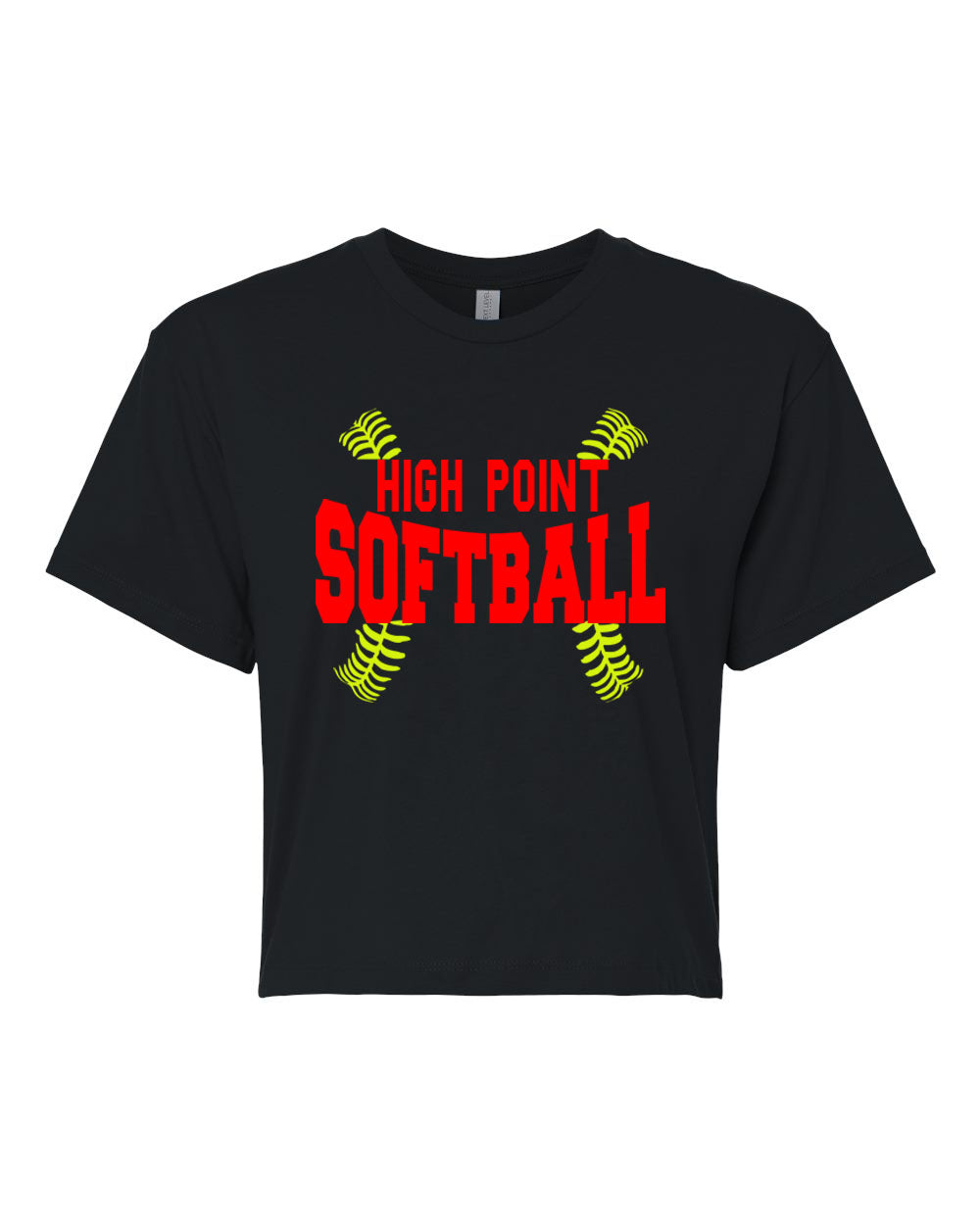 High Point Softball design 1 Crop Top