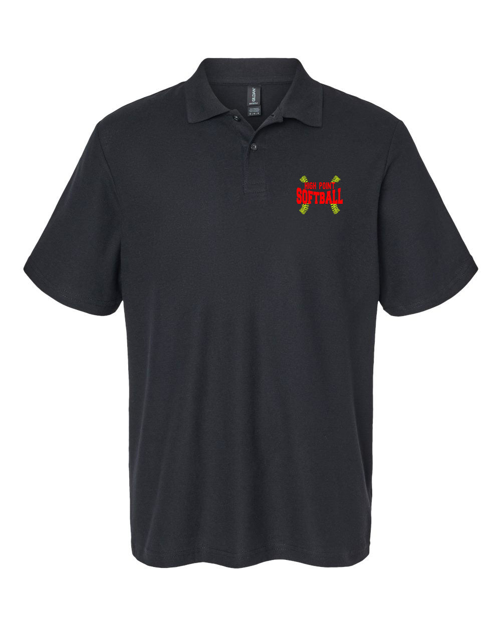 High Point Softball Design 1 Polo T-Shirt