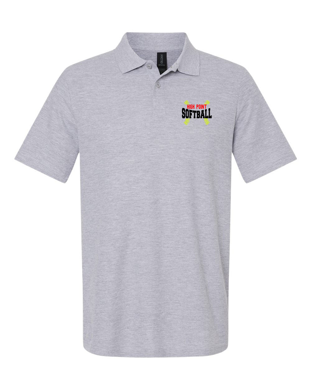 High Point Softball Design 1 Polo T-Shirt