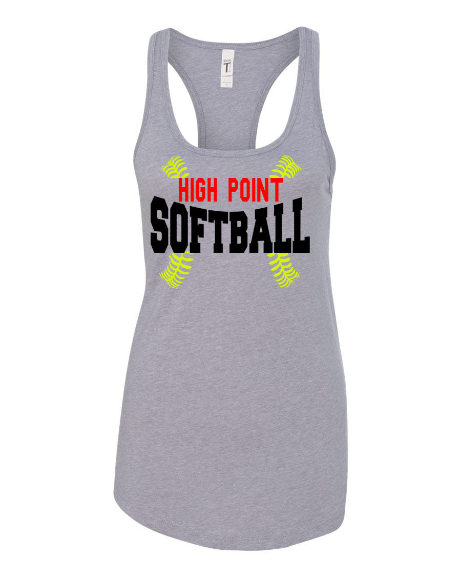 High Point Softball Design 1 Tank Top