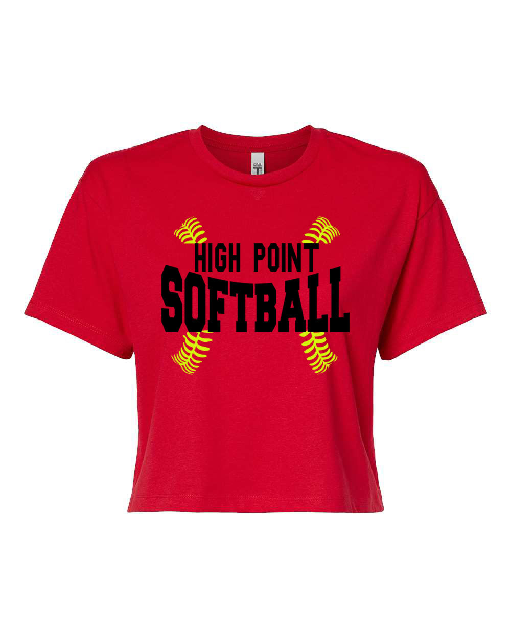 High Point Softball design 1 Crop Top