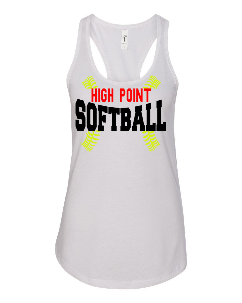 High Point Softball Design 1 Tank Top