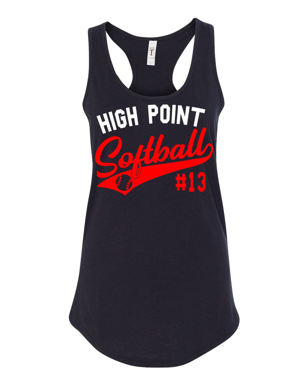 High Point Softball Design 2 Tank Top