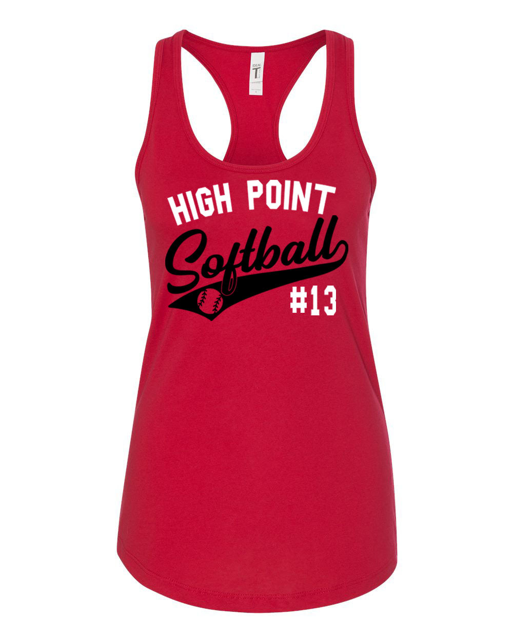 High Point Softball Design 2 Tank Top