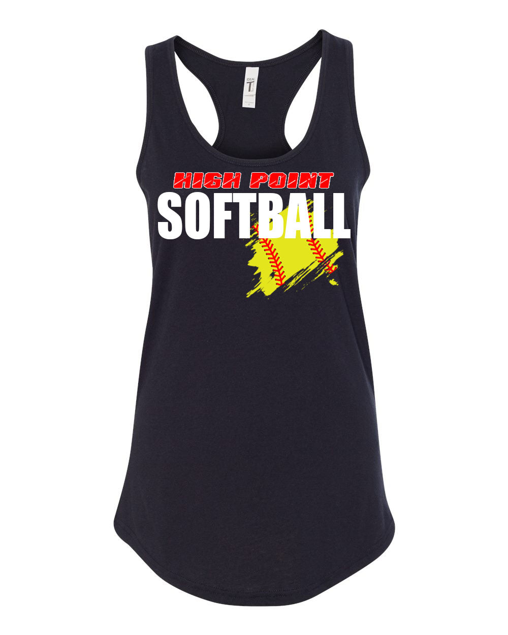 High Point Softball Design 3 Tank Top
