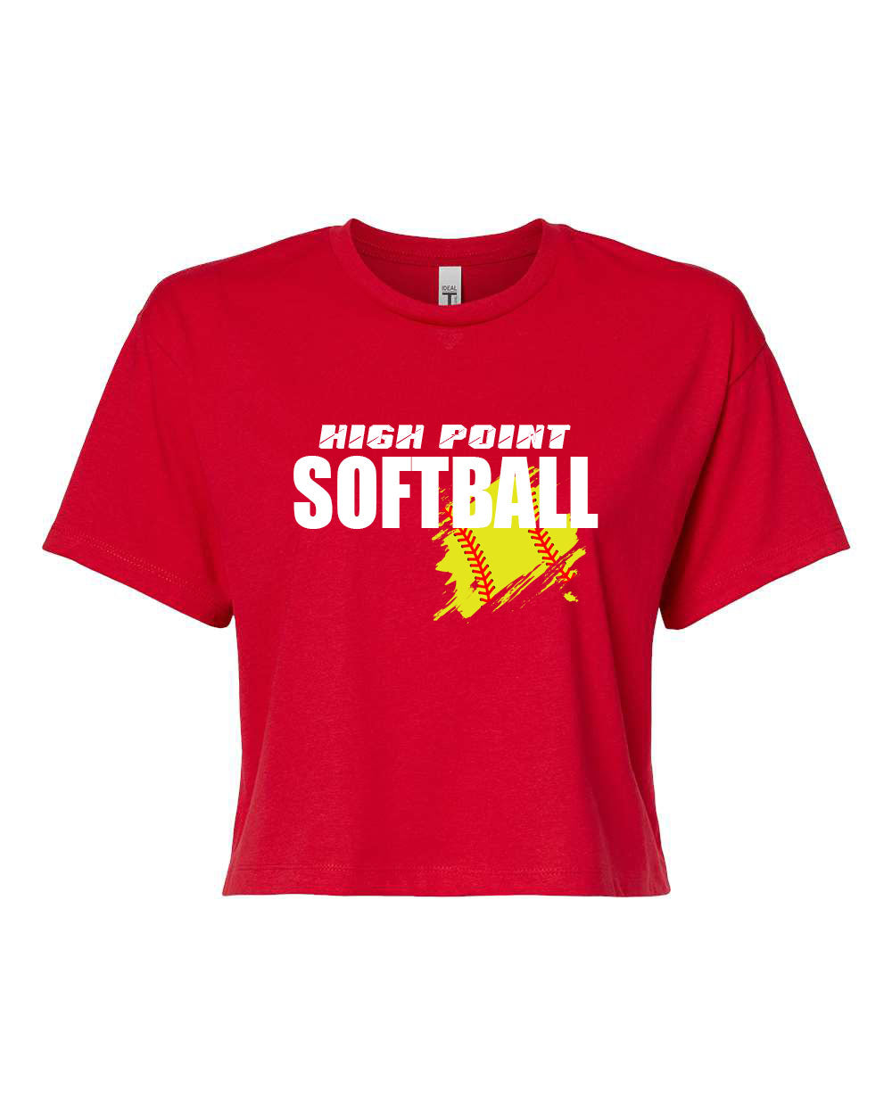 High Point Softball design 3 Crop Top