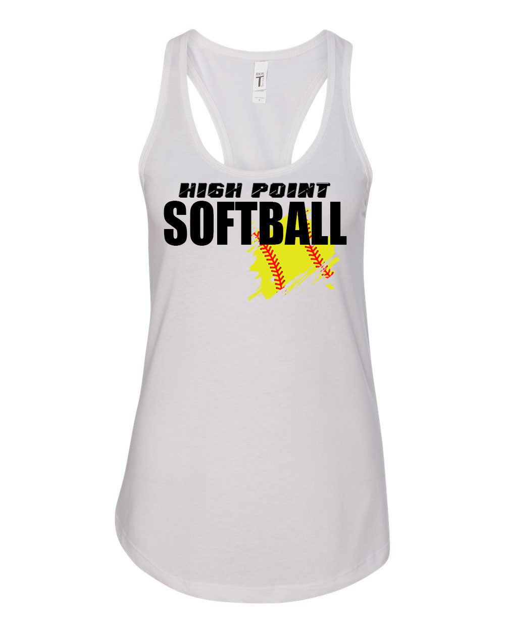 High Point Softball Design 3 Tank Top