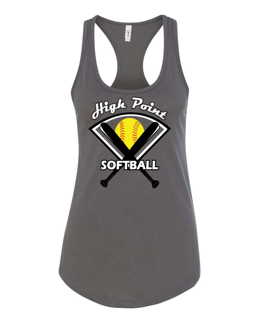 High Point Softball Design 4 Tank Top