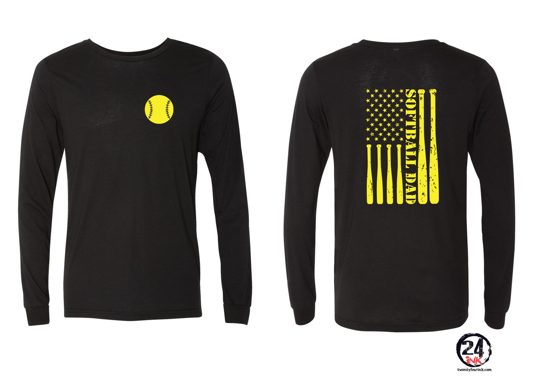 High Point Softball Design 5 Long Sleeve Shirt