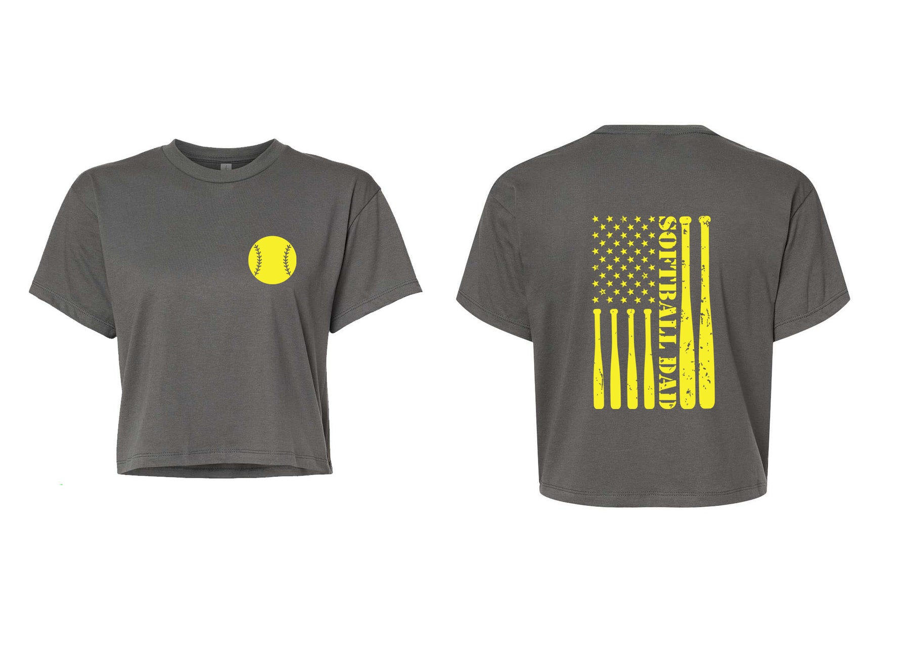 High Point Softball design 5 Crop Top