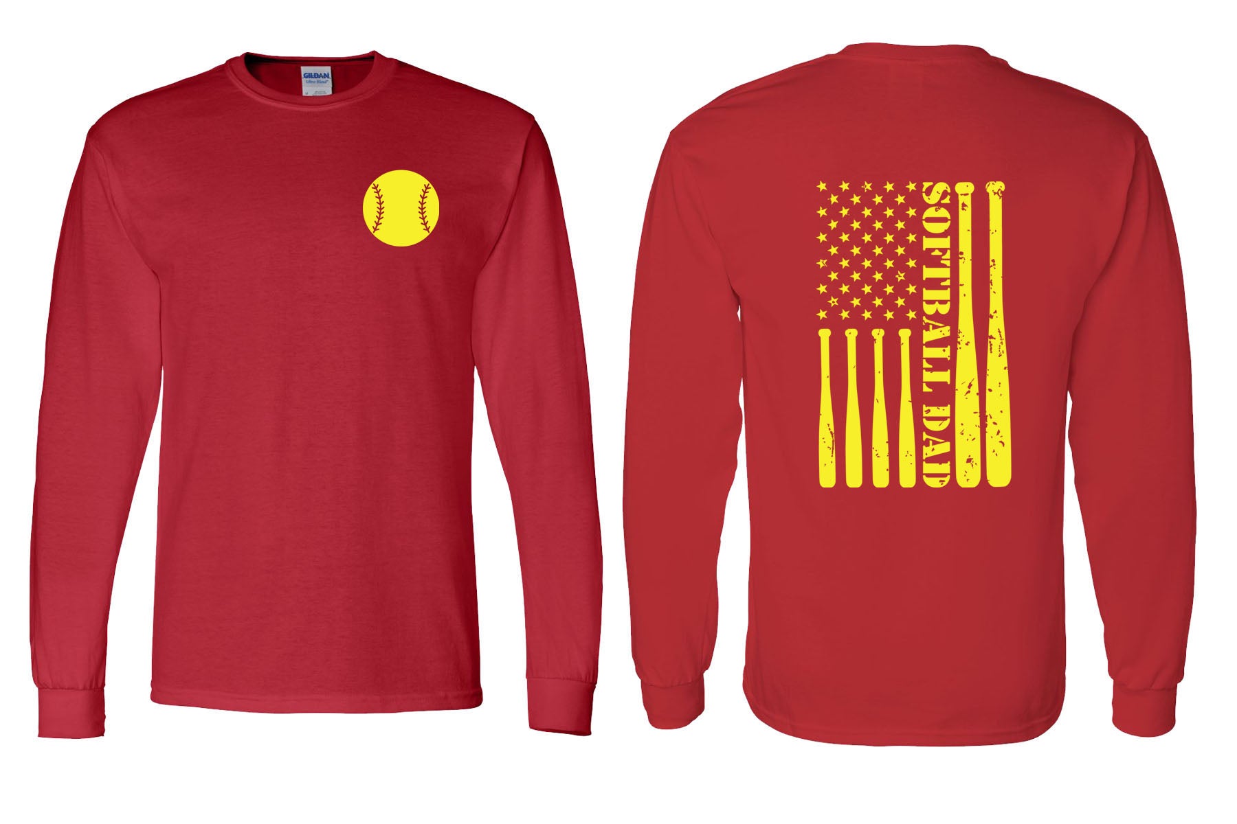 High Point Softball Design 5 Long Sleeve Shirt