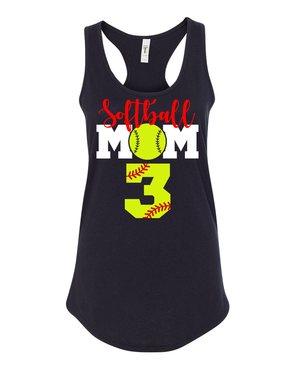 High Point Softball Design 6 Tank Top