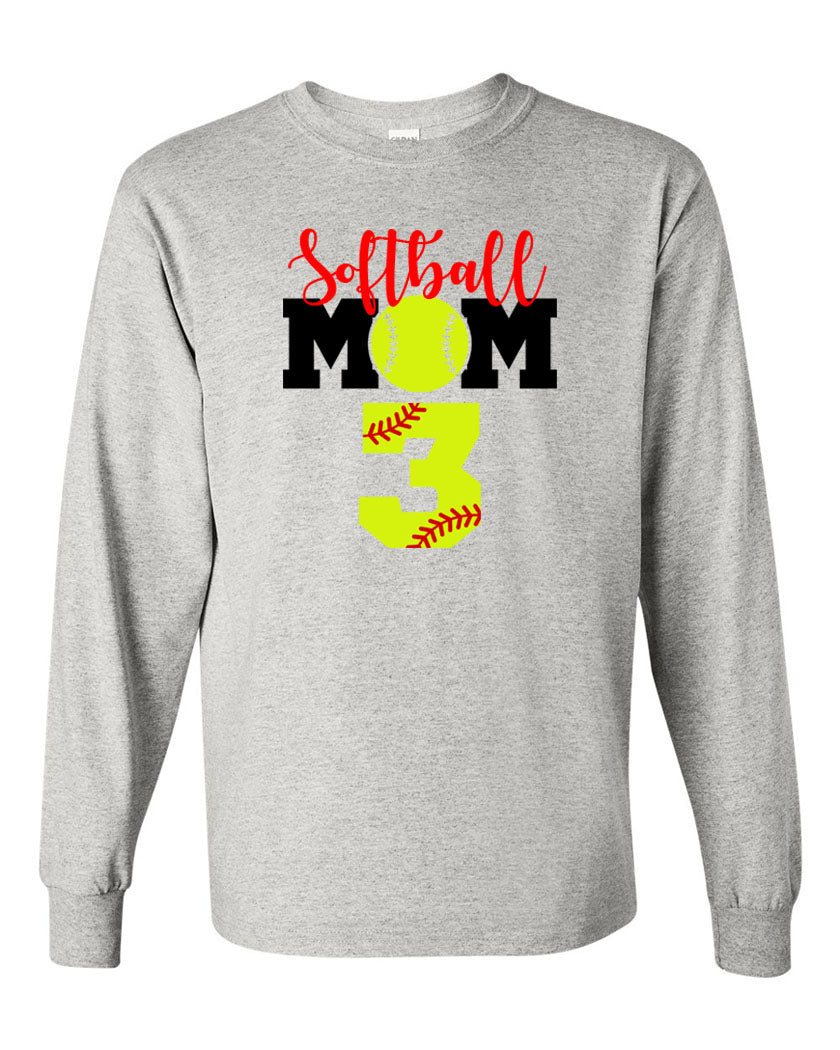 High Point Softball Design 6 Long Sleeve Shirt