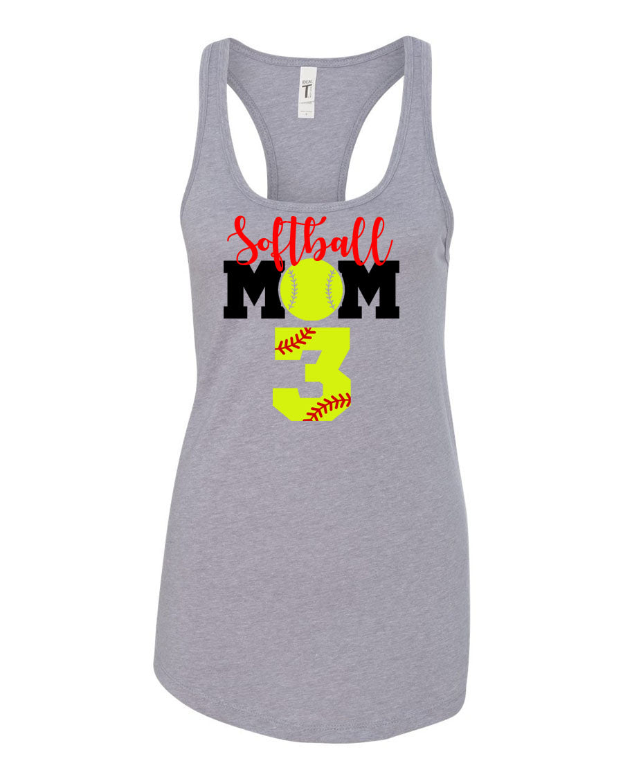 High Point Softball Design 6 Tank Top