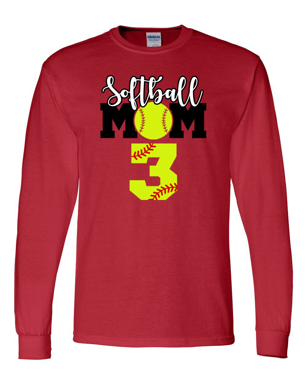 High Point Softball Design 6 Long Sleeve Shirt